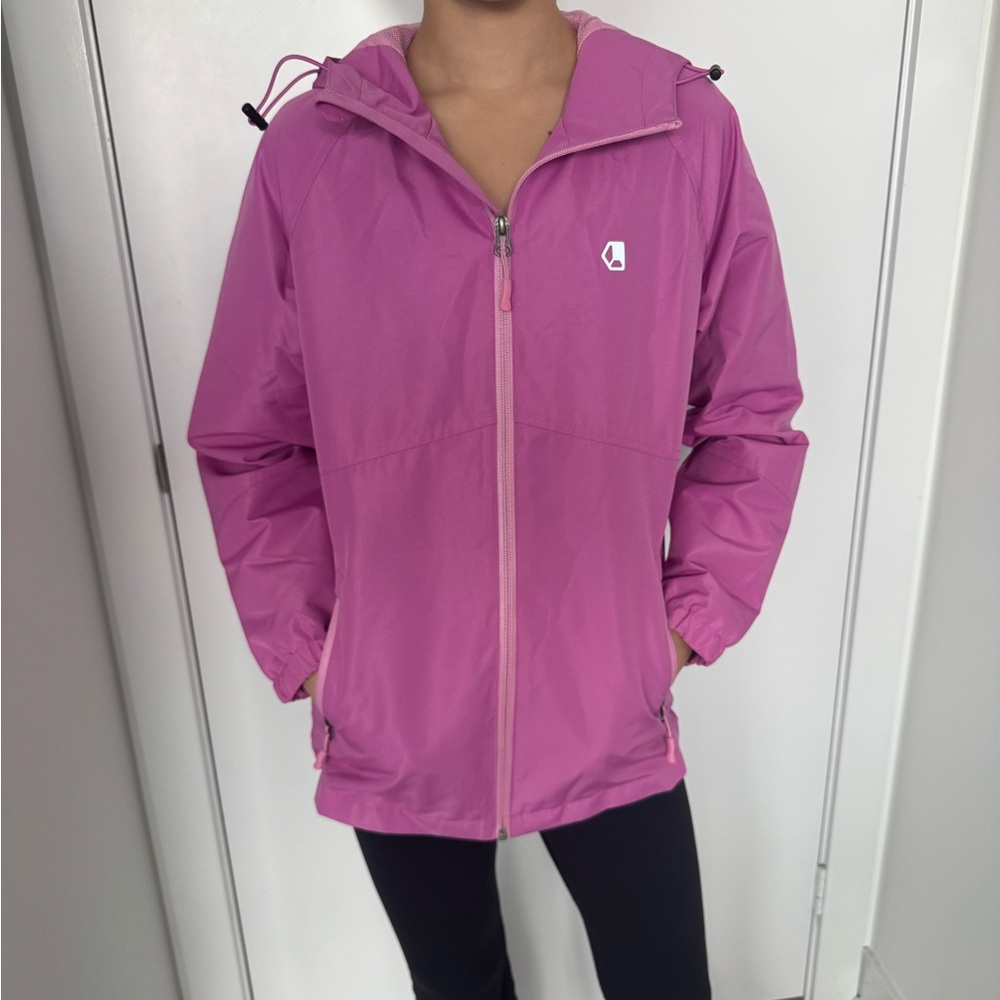 Liquido Girl’s Vibrant Pink Rain Jacket